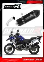 Laděný výfuk DOMINATOR BMW R1200GS 04-09 KONCOVKA HP7 ČERNÁ