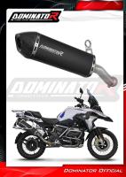 Laděný výfuk DOMINATOR BMW R1200GS 18-23 KONCOVKA HP7 ČERNÁ