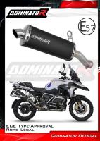 Homologovaný Laděný výfuk DOMINATOR BMW R1250GS 2018-2023 1G13 KONCOVKA P7 ČERNÁ HOMOLOGACE