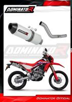 Laděný výfuk DOMINATOR HONDA CRF 300 L / Rally koncovka MX