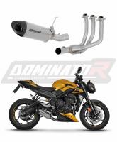 Laděný výfuk DOMINATOR TRIUMPH STREET TRIPLE 765 S / R / RS  ´23-24 kompletní systém koncovka HP8